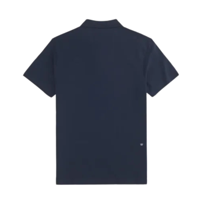 Mack Weldon Silver Pique Polo