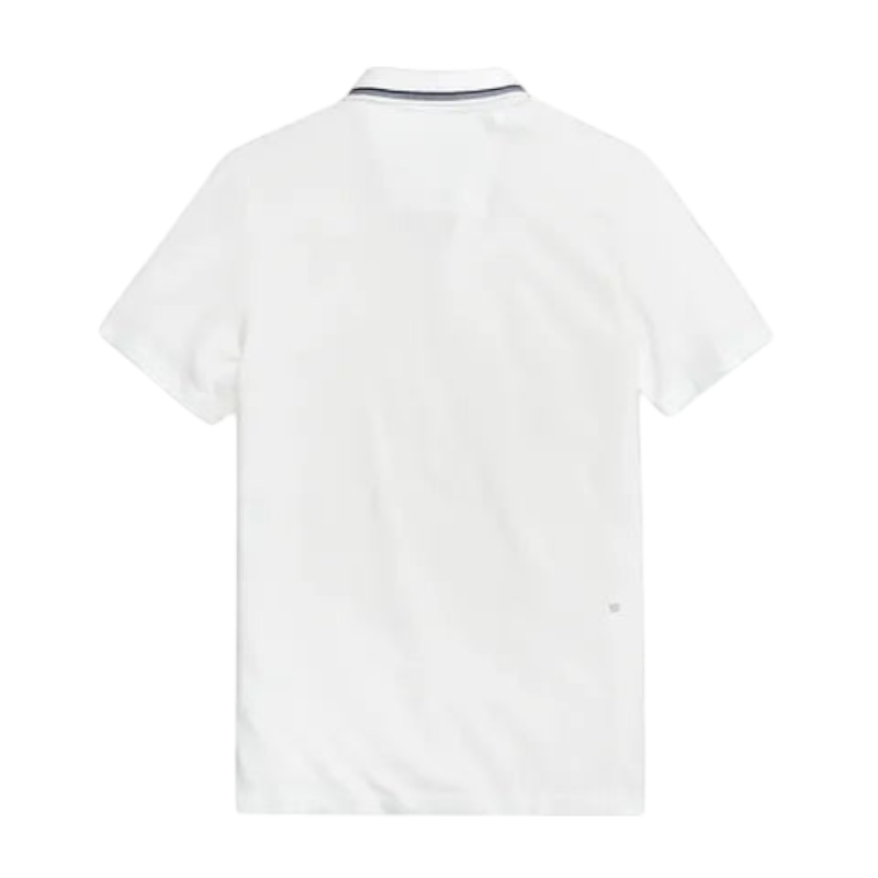 Mack Weldon Silver Pique Polo