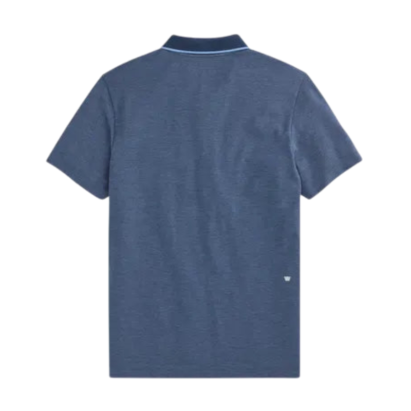 Mack Weldon Silver Pique Polo