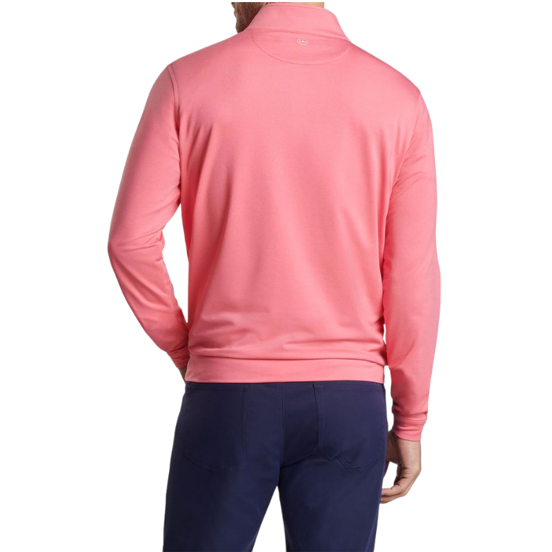 Peter Millar Men's Perth Performance Melange Quarter-Zip