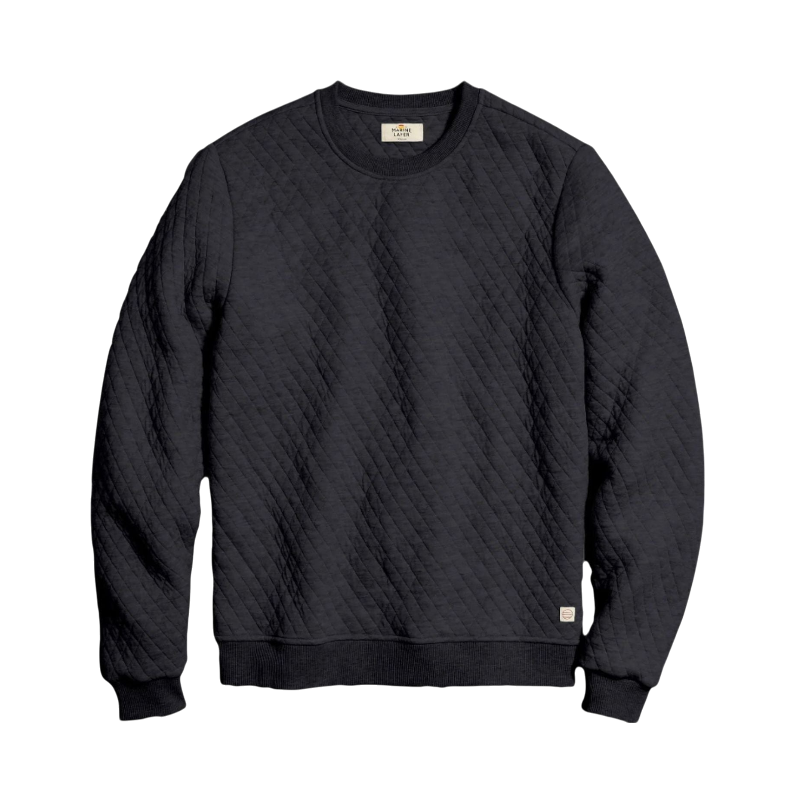 Marine Layer Men's Corbet Quilted Crewneck