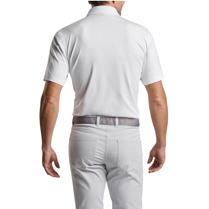 Peter Millar Men's Solid Performance Polo - Self Collar