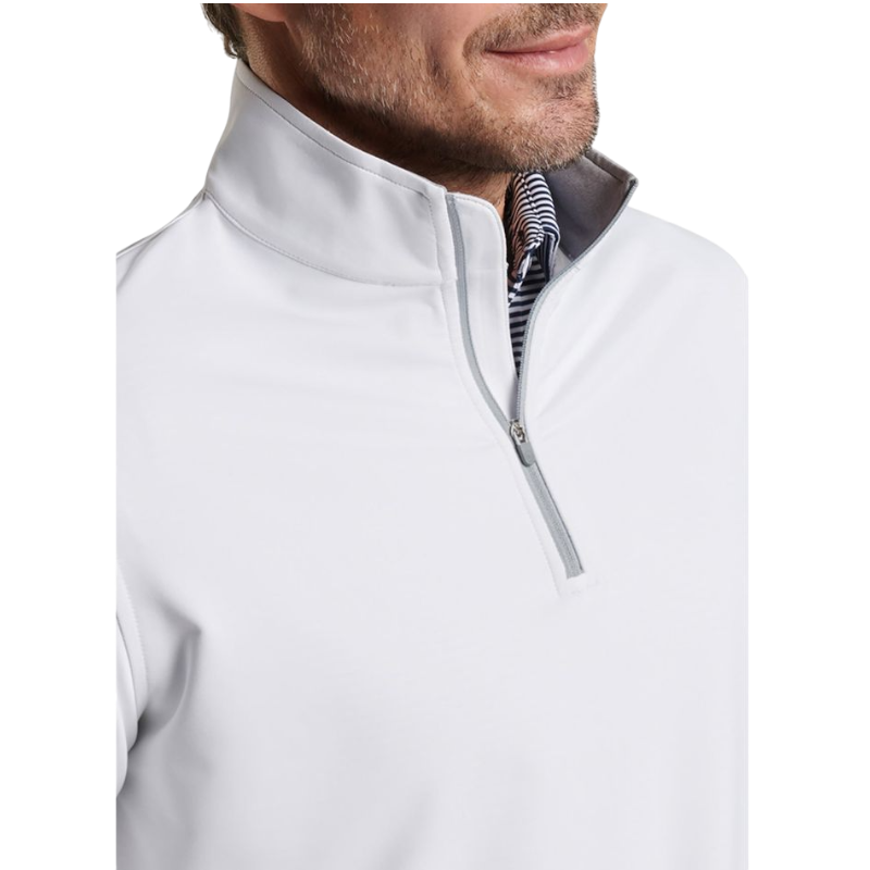 Peter Millar Men's Perth Stretch Loop Terry Quarter-Zip