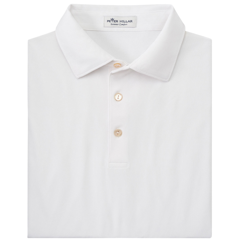 Peter Millar Men's Solid Stretch Polo