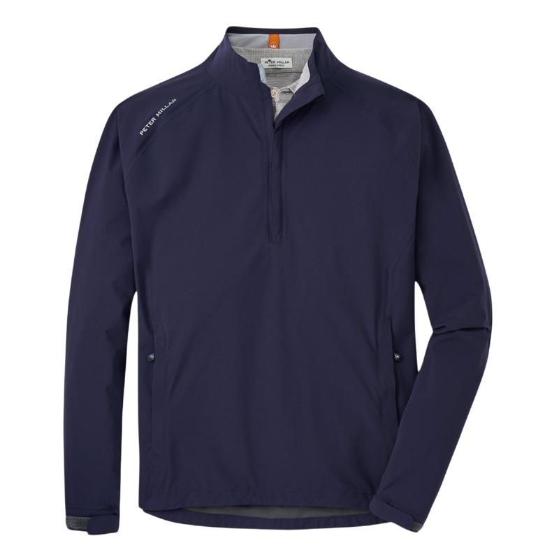 Peter Millar Men's Shield Rain Shell Half-Zip Jacket