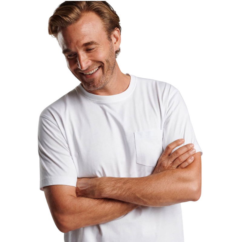 Peter Millar Men's Lava Wash Pocket T-Shirt