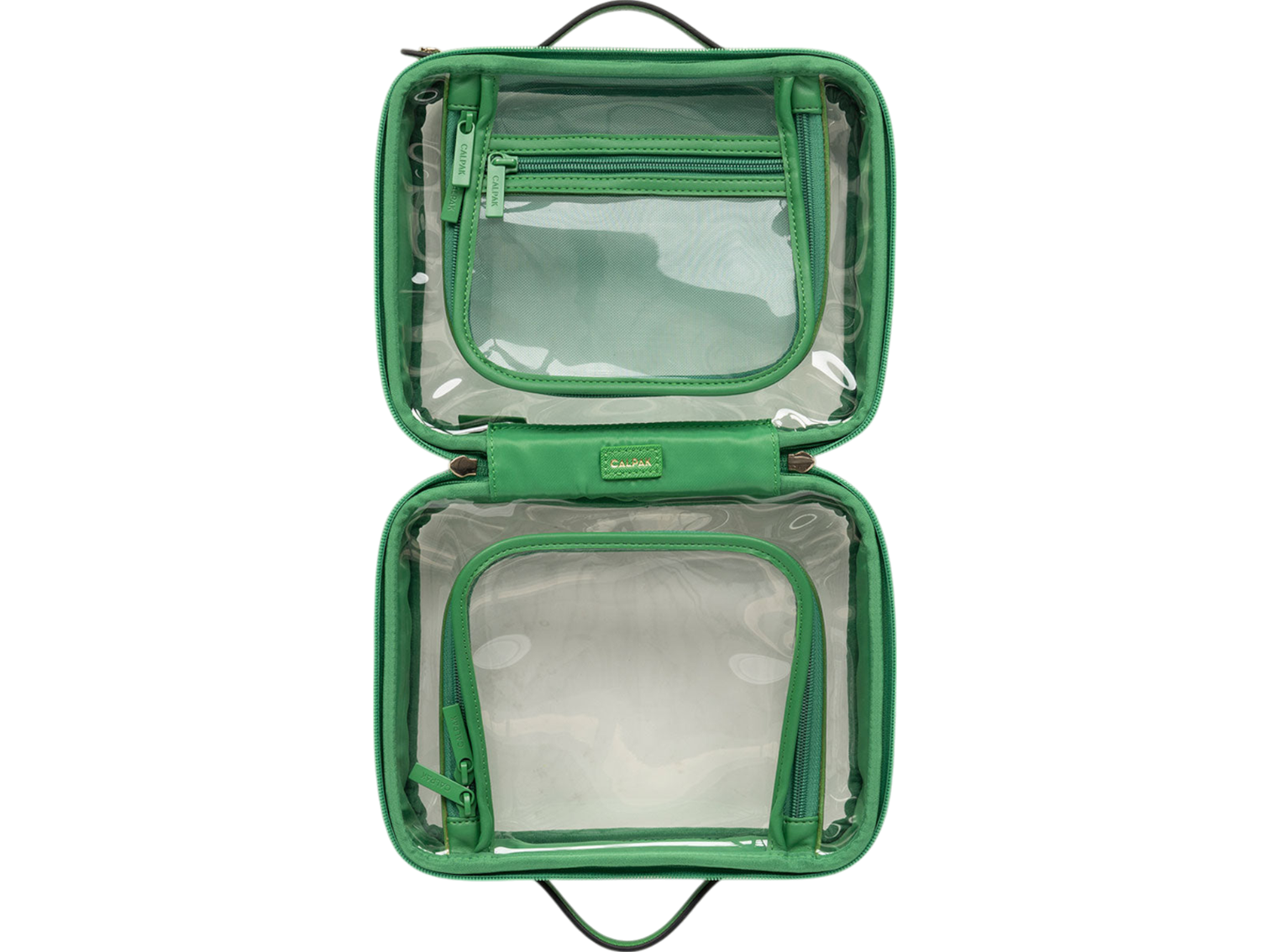 Calpak Medium Clear Cosmetics Case