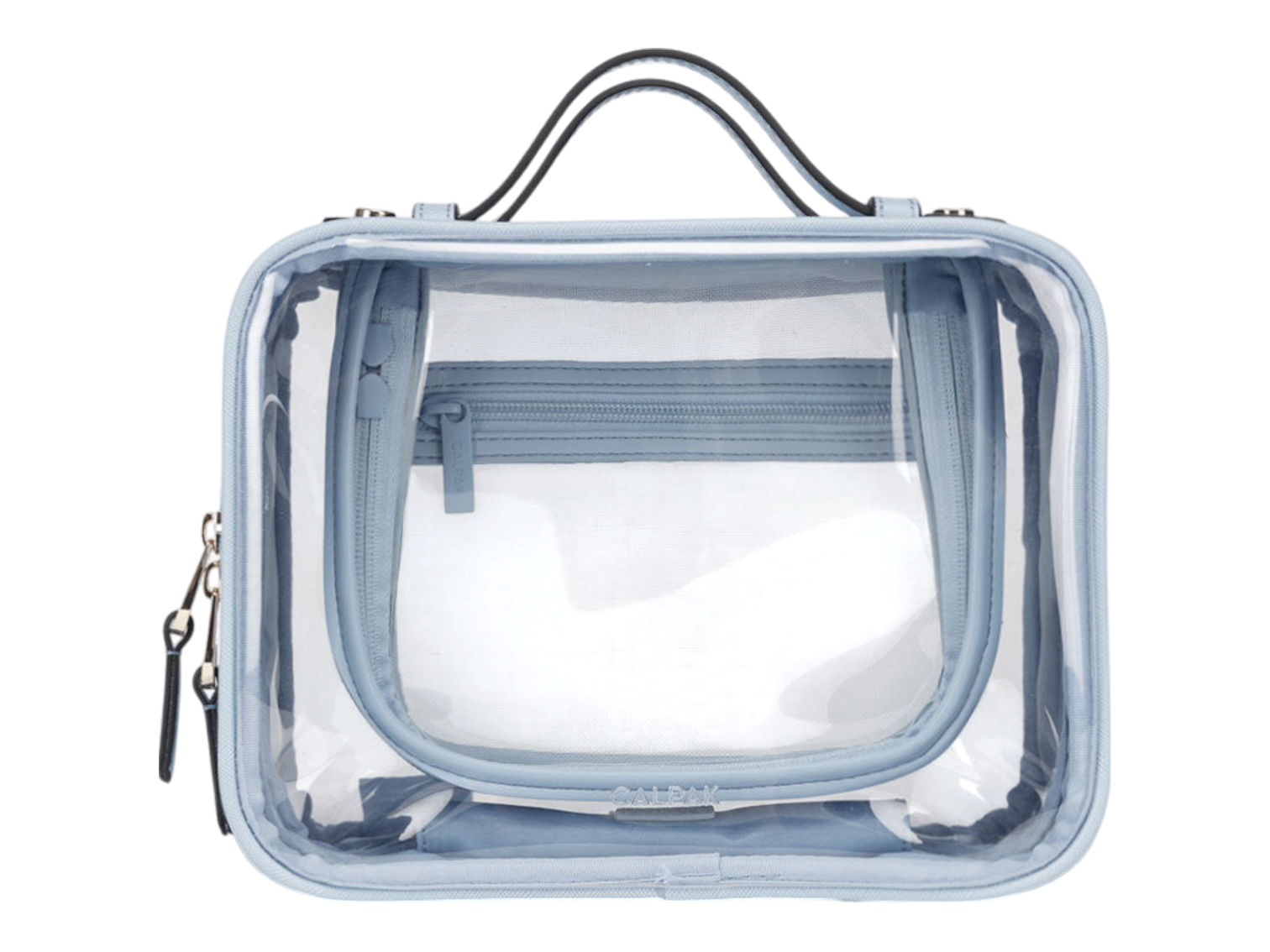 Calpak Medium Clear Cosmetics Case