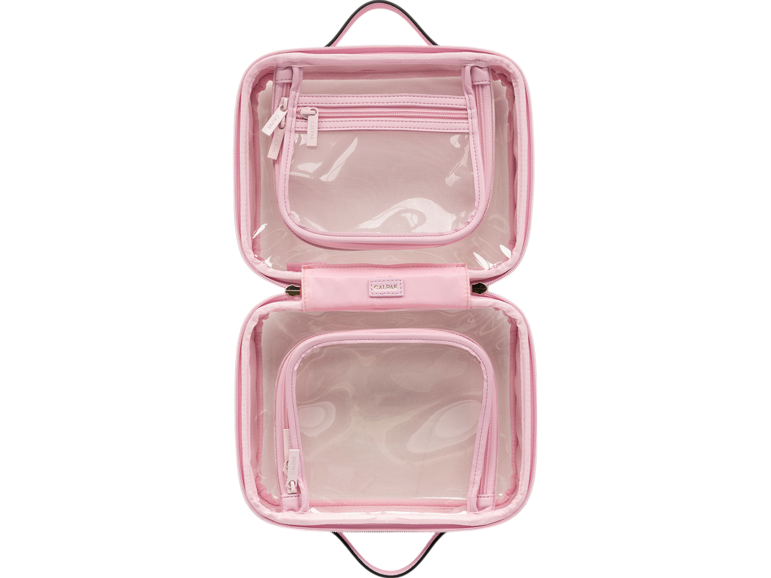Calpak Medium Clear Cosmetics Case