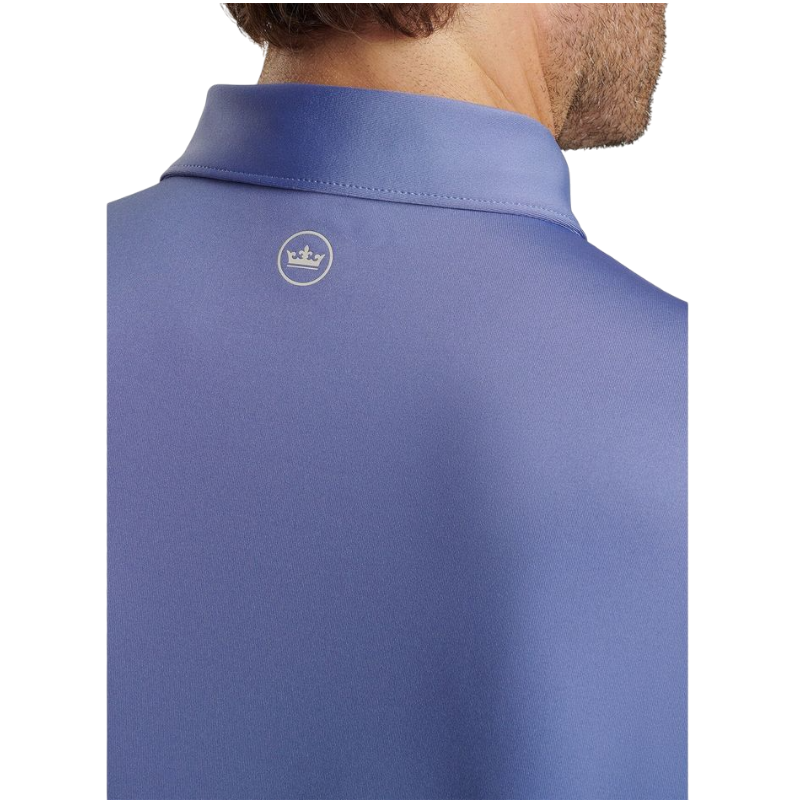 Peter Millar Men's Solid Performance Polo - Self Collar