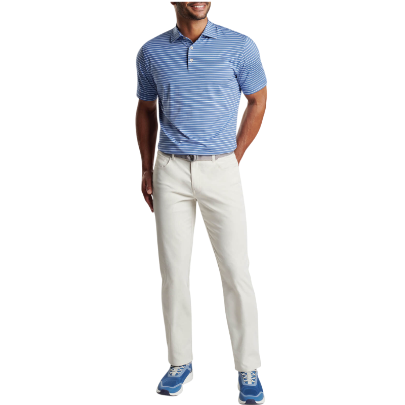 Peter Millar Men's Drum Performance Jersey Polo