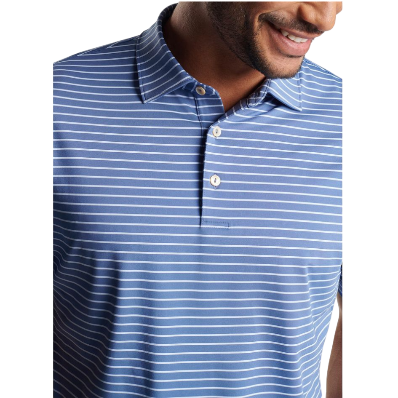 Peter Millar Men's Drum Performance Jersey Polo