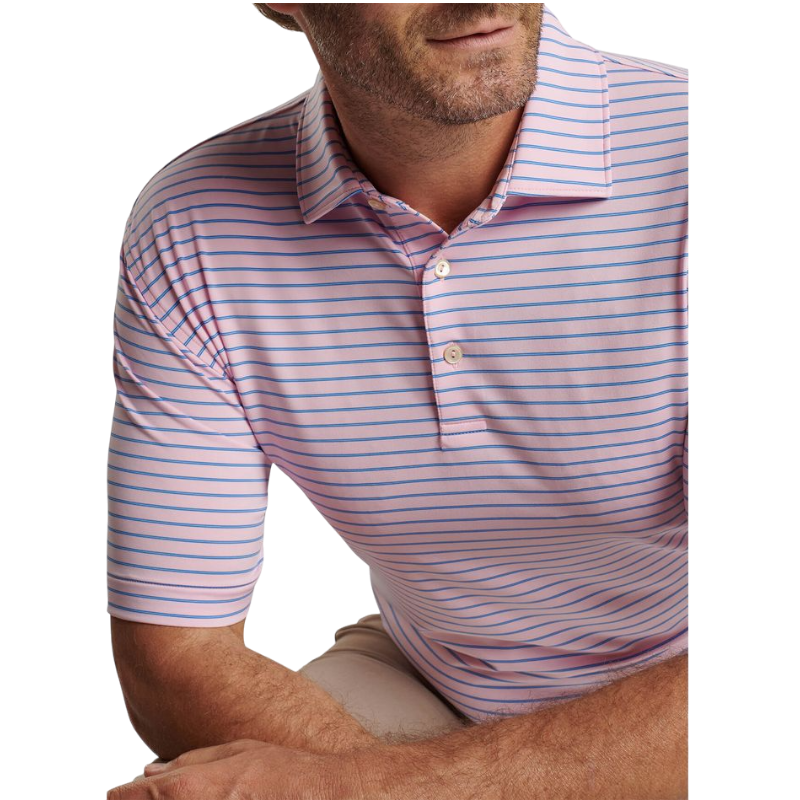 Peter Millar Men's Drum Performance Jersey Polo