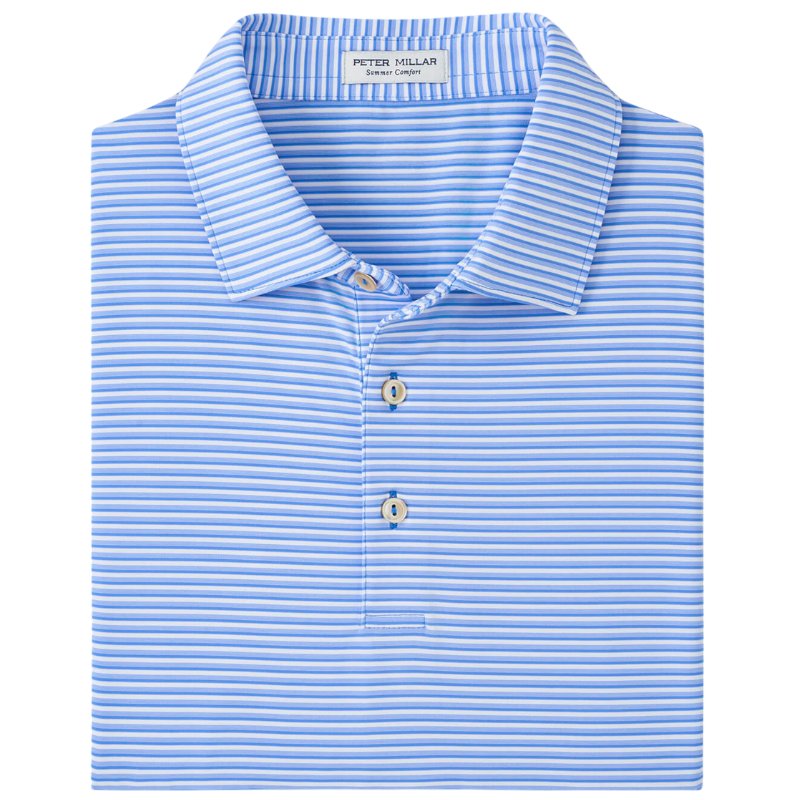 Peter Millar Men's Cedar Performance Jersey Polo