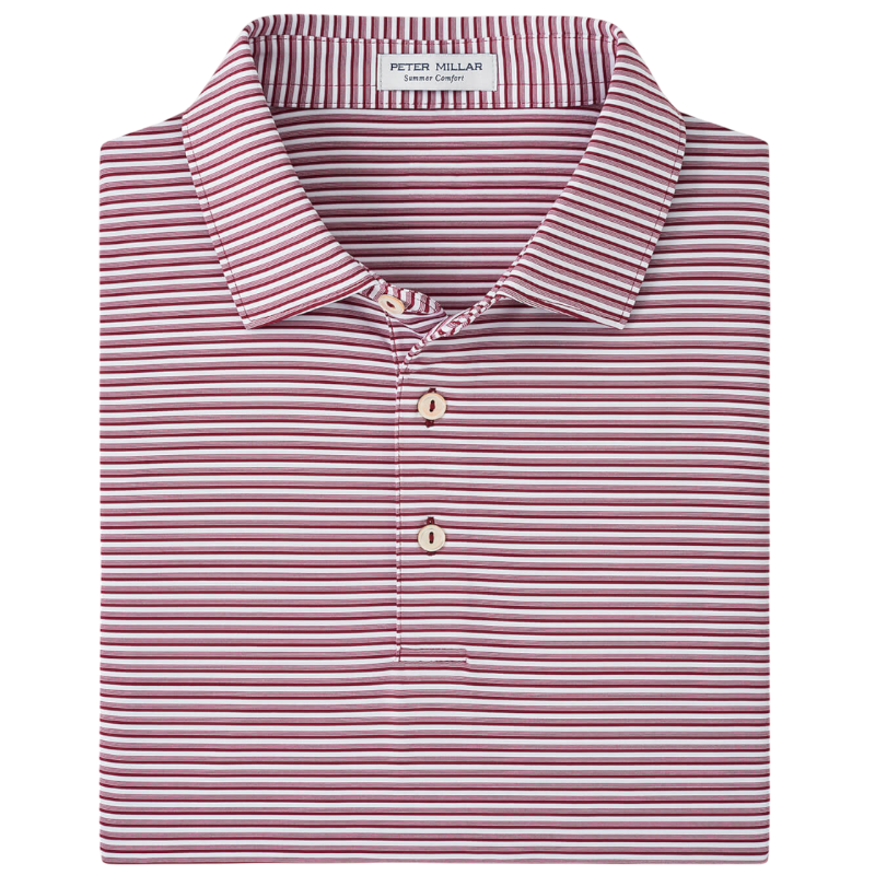 Peter Millar Men's Cedar Performance Jersey Polo