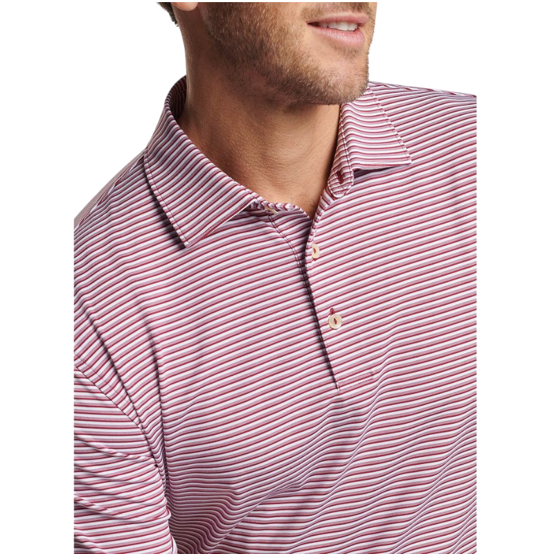Peter Millar Men's Cedar Performance Jersey Polo