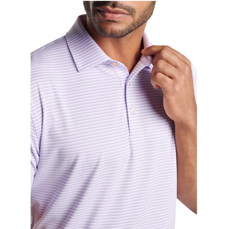 Peter Millar Men's Cedar Performance Jersey Polo