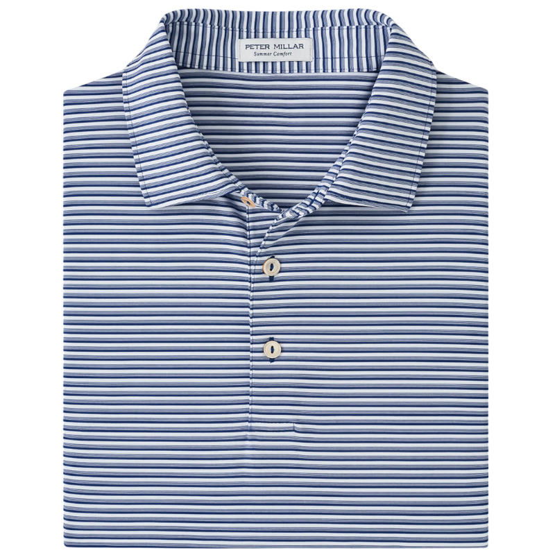 Peter Millar Men's Cedar Performance Jersey Polo