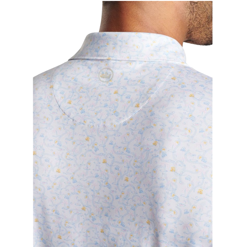 Peter Millar Men's Sandtrapped Performance Jersey Polo