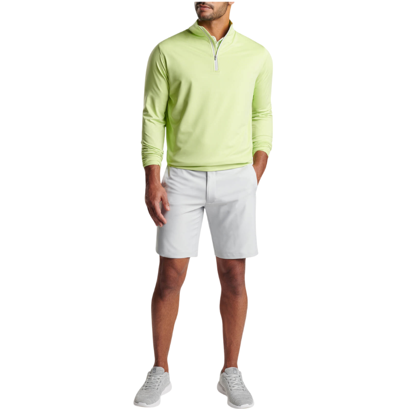 Peter Millar Men's Perth Performance Melange Quarter-Zip