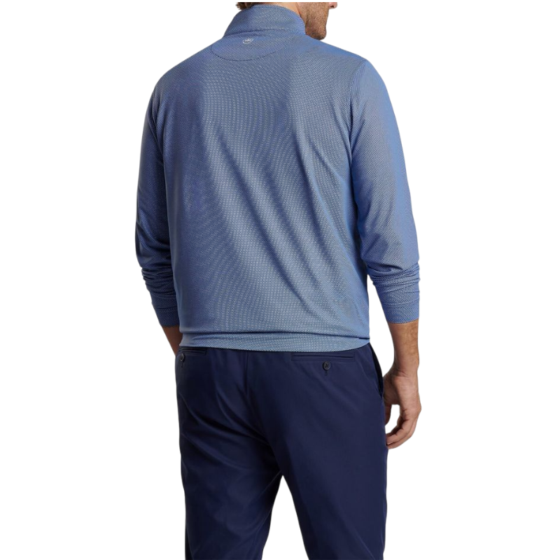 Peter Millar Men's Perth Birdseye Performance Quarter-Zip
