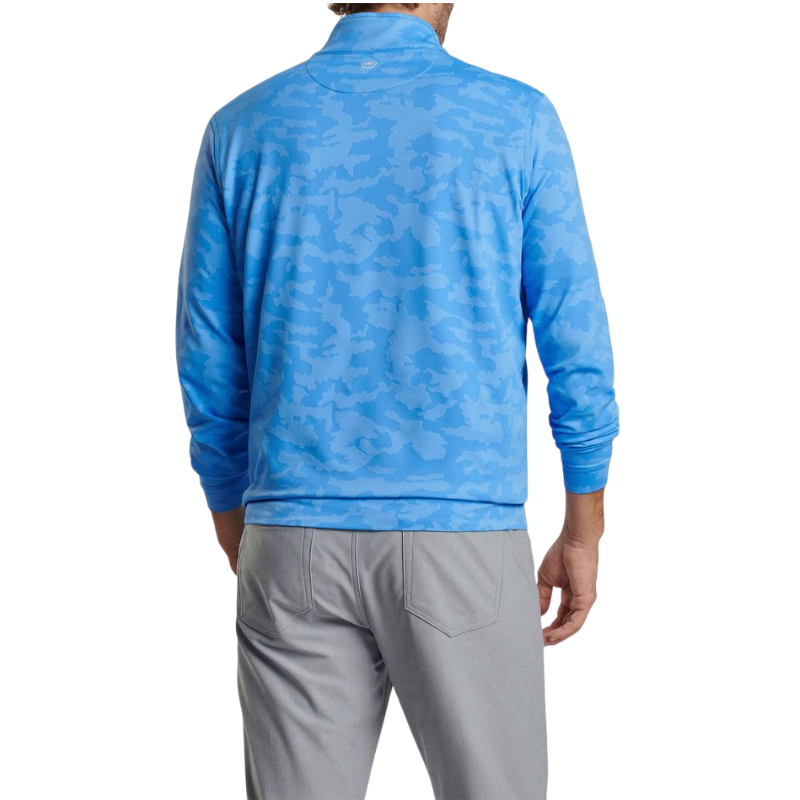 Peter Millar Men's Perth Camo Performance Quarter-Zip