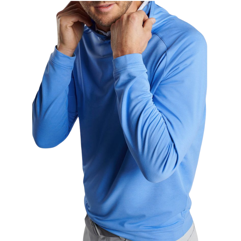 Men's Peter Millar Pine Performance Hoodie