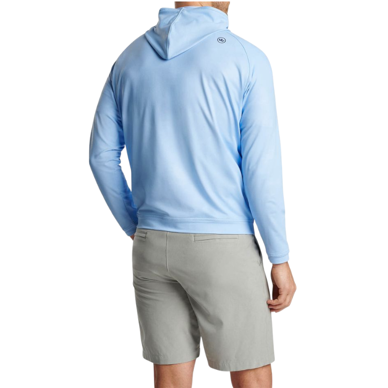 Peter Millar Men's Pine Camo Performance Hoodie