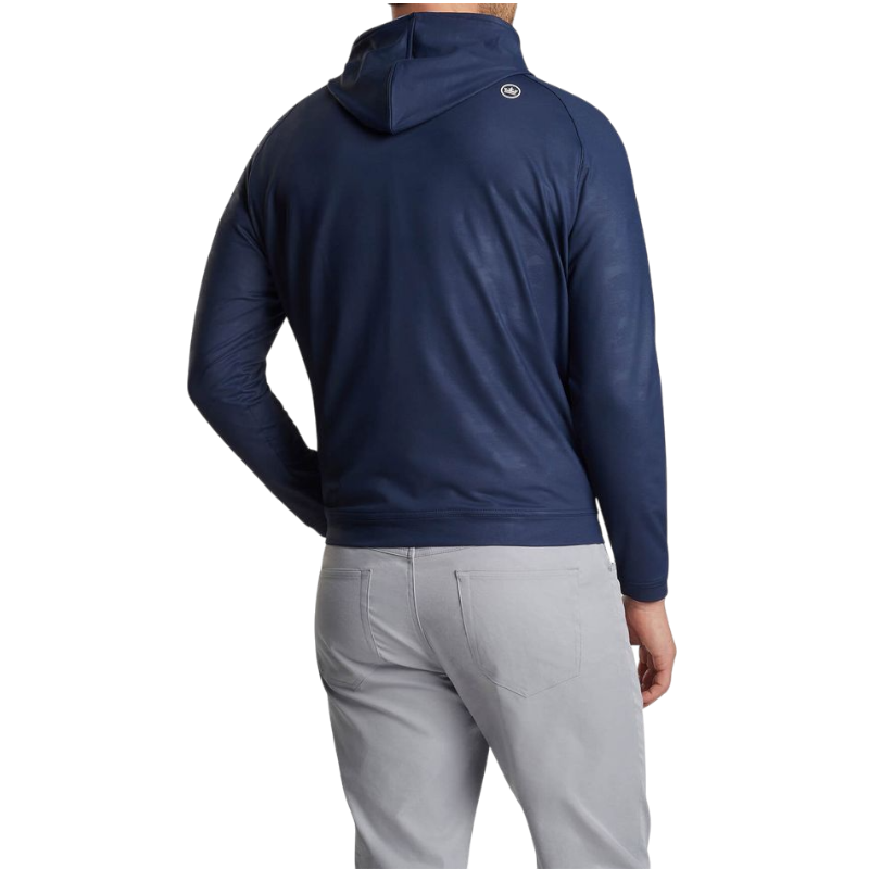 Peter Millar Men's Pine Camo Performance Hoodie