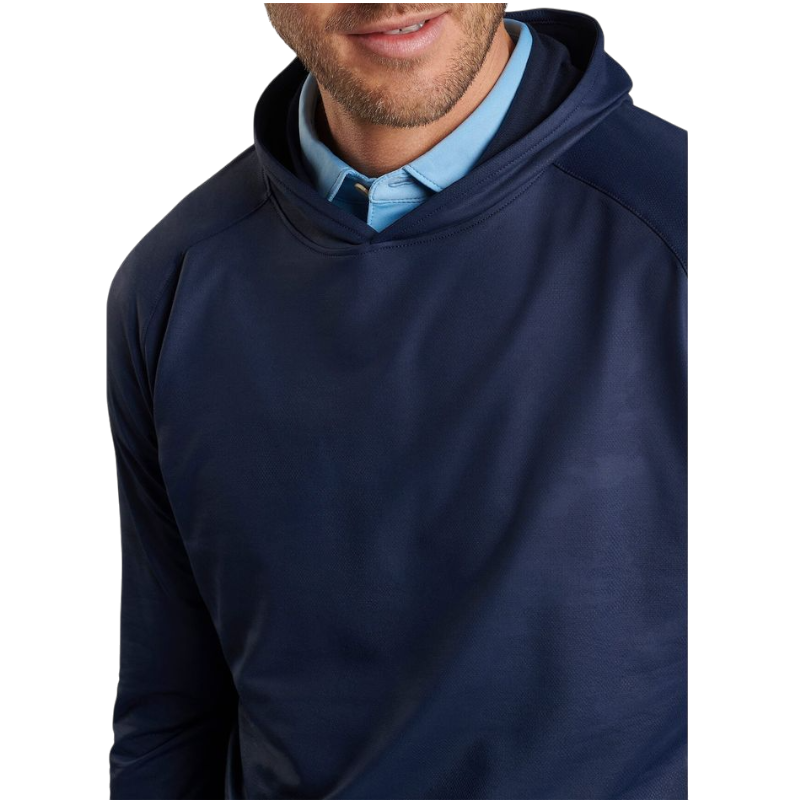 Peter Millar Men's Pine Camo Performance Hoodie