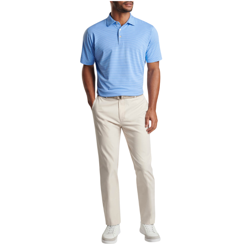 Peter Millar Men's Grace Performance Mesh Polo