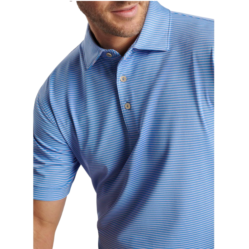 Peter Millar Men's Grace Performance Mesh Polo