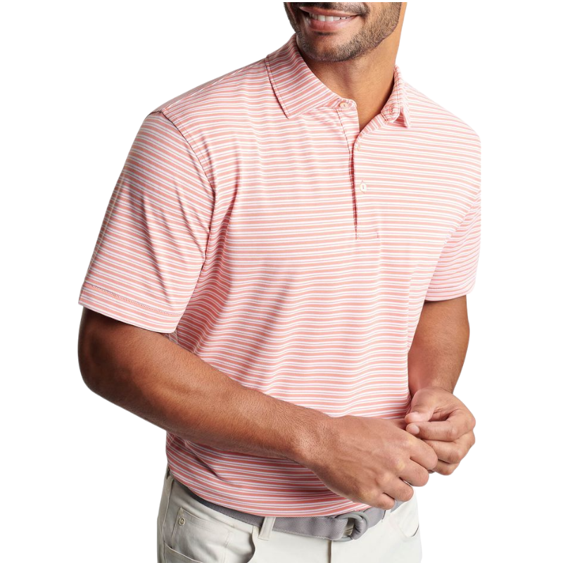Peter Millar Men's Dellroy Performance Mesh Polo