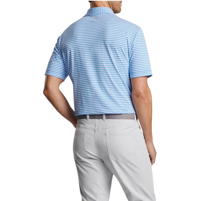 Peter Millar Men's Dellroy Performance Mesh Polo