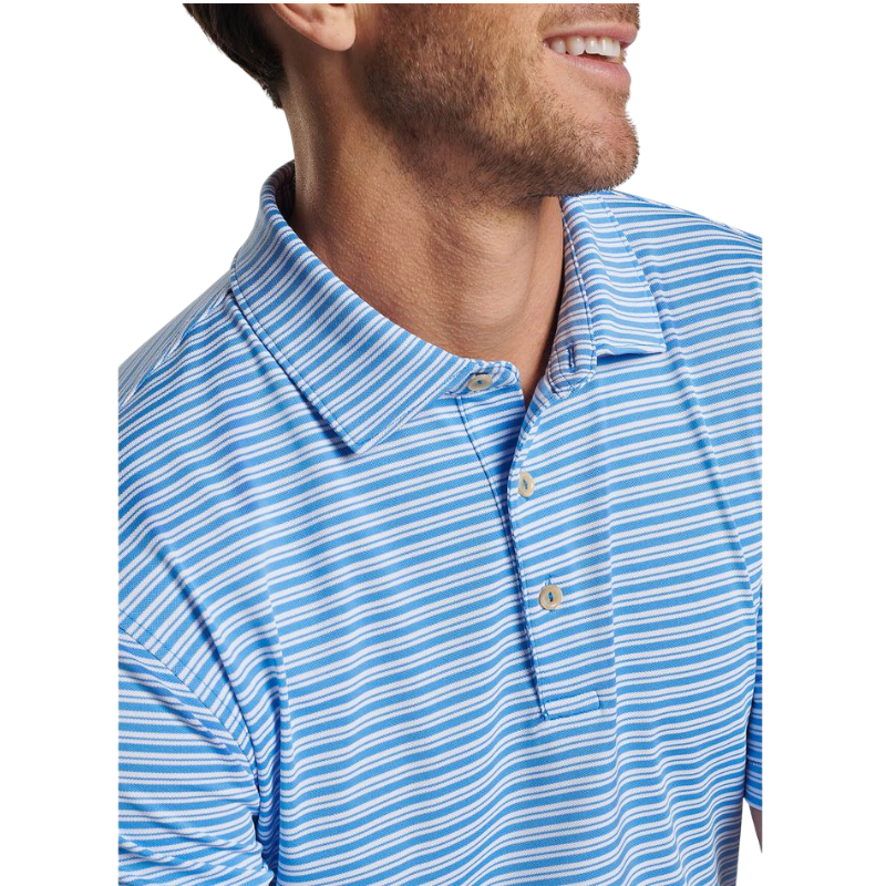 Peter Millar Men's Dellroy Performance Mesh Polo