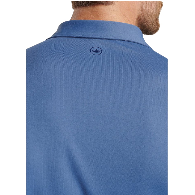 Peter Millar Men's Lyons Performance Jersey Long-Sleeve Polo