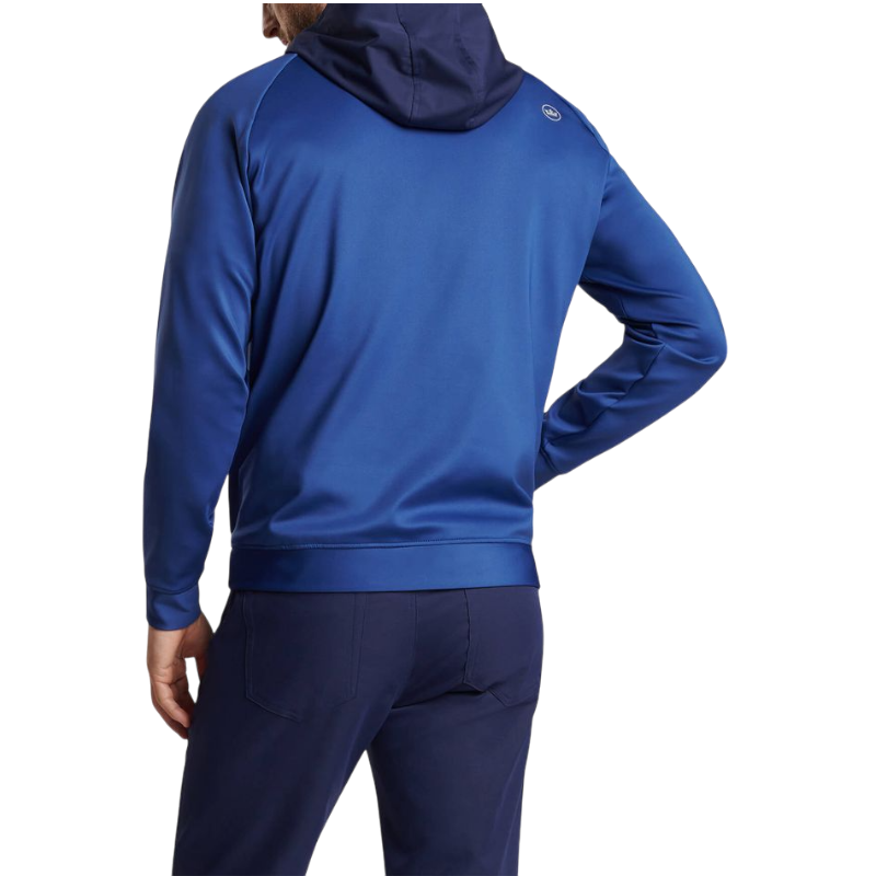 Peter Millar Men's Weld Half-Snap Hoodie