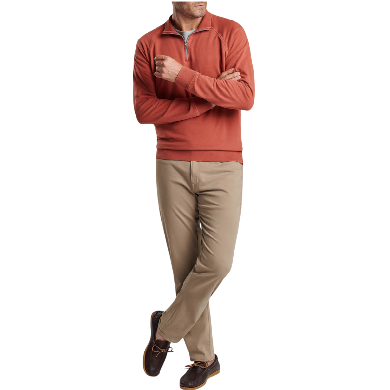 Peter Millar Men's Lava Wash Quarter-Zip
