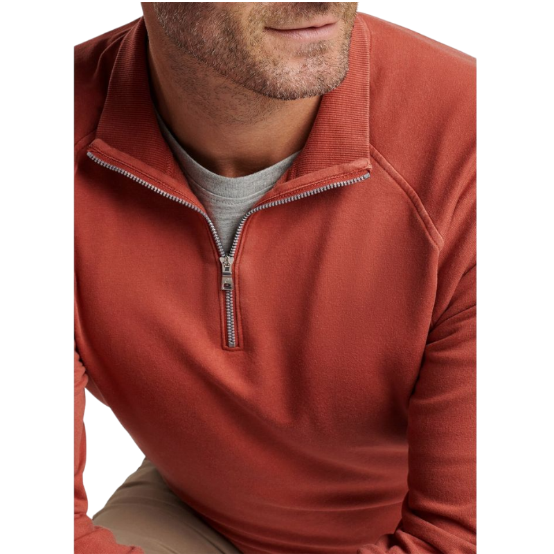 Peter Millar Men's Lava Wash Quarter-Zip