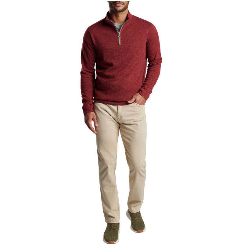 Peter Millar Men's Crown Sweater Fleece Quarter-Zip