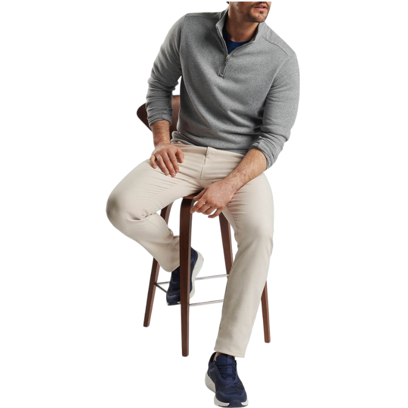 Peter Millar Men's Crown Sweater Fleece Quarter-Zip