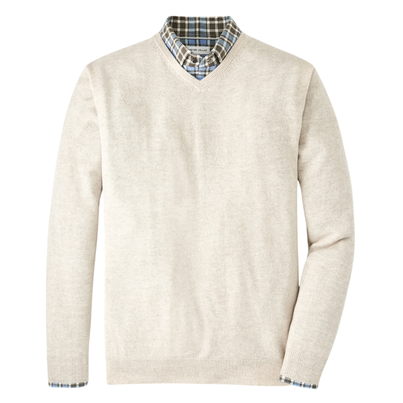 Peter Millar Men's Crown Heritage Cashmere V-Neck Sweater
