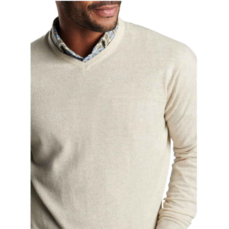 Peter Millar Men's Crown Heritage Cashmere V-Neck Sweater