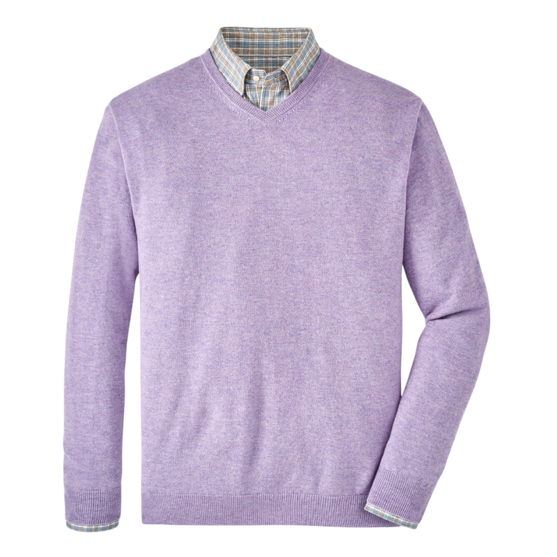 Peter Millar Men's Crown Heritage Cashmere V-Neck Sweater