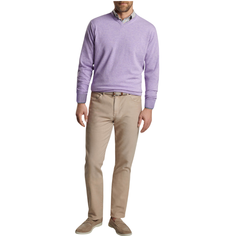 Peter Millar Men's Crown Heritage Cashmere V-Neck Sweater