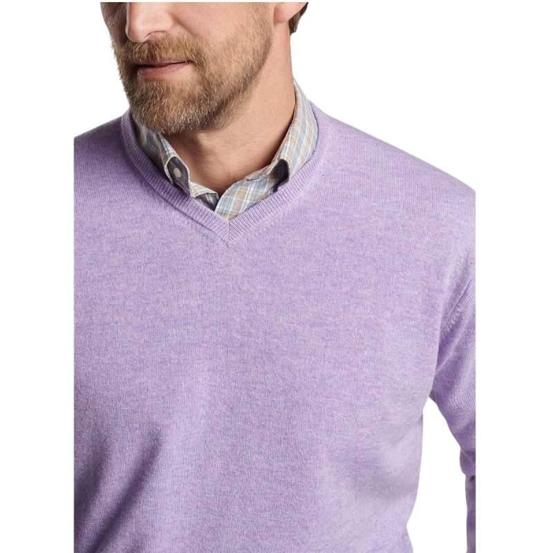 Peter Millar Men's Crown Heritage Cashmere V-Neck Sweater