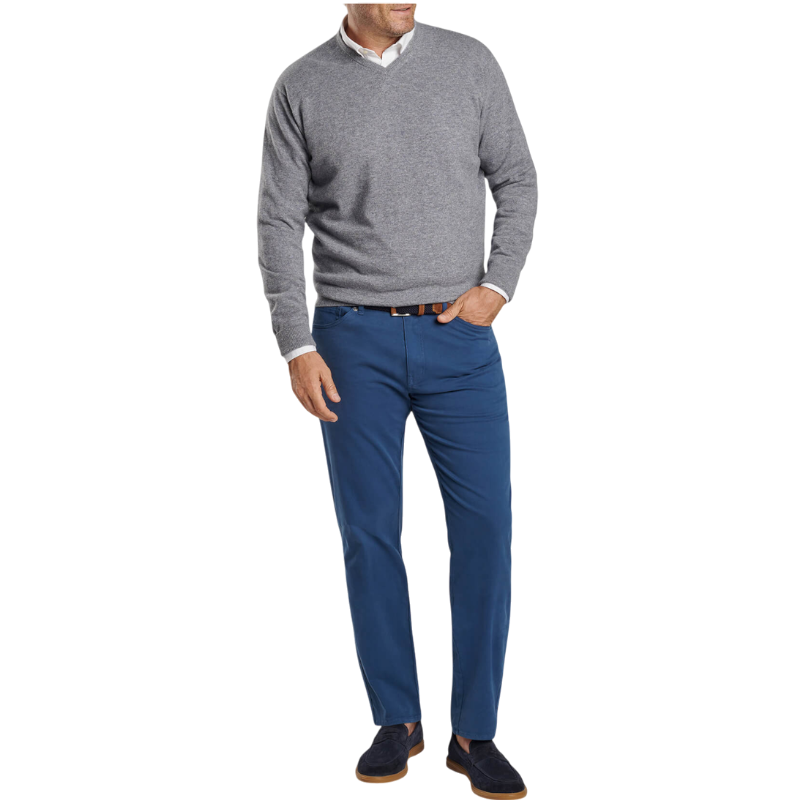 Peter Millar Men's Crown Heritage Cashmere V-Neck Sweater