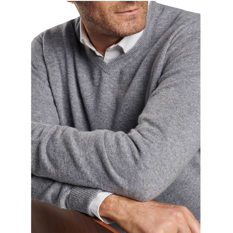 Peter Millar Men's Crown Heritage Cashmere V-Neck Sweater