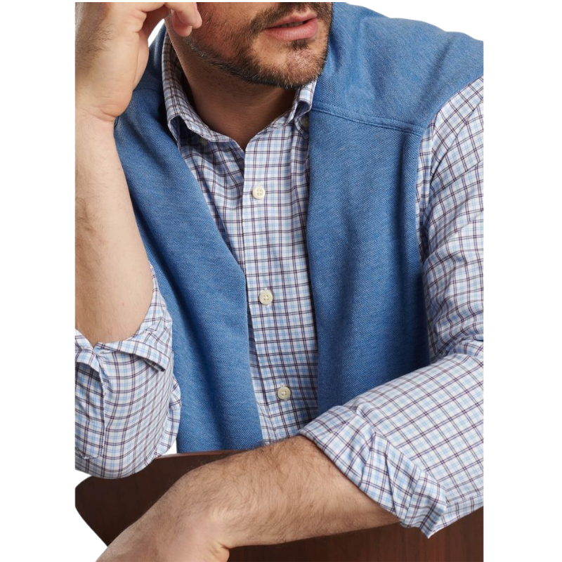 Peter Millar Men's Hamilton Crown Lite Cotton-Stretch Sport Shirt