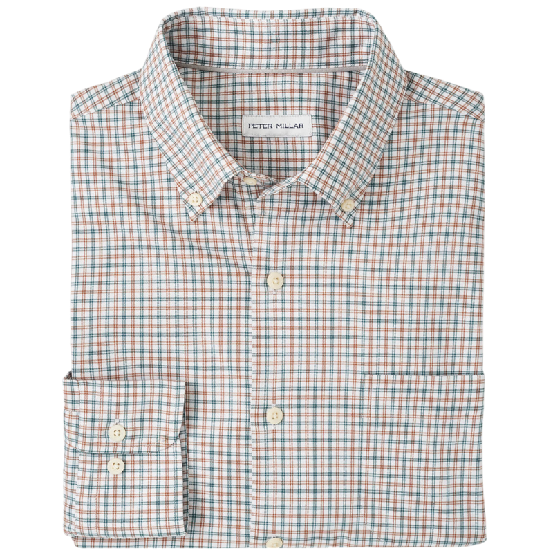 Peter Millar Men's Hamilton Crown Lite Cotton-Stretch Sport Shirt